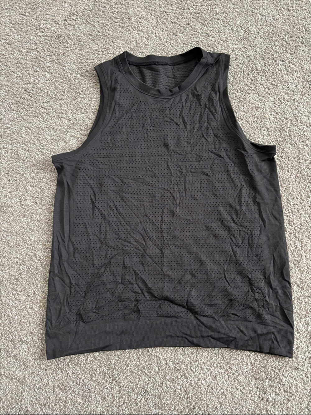 lululemon athletica Black Women's Perforated Athletic Tank